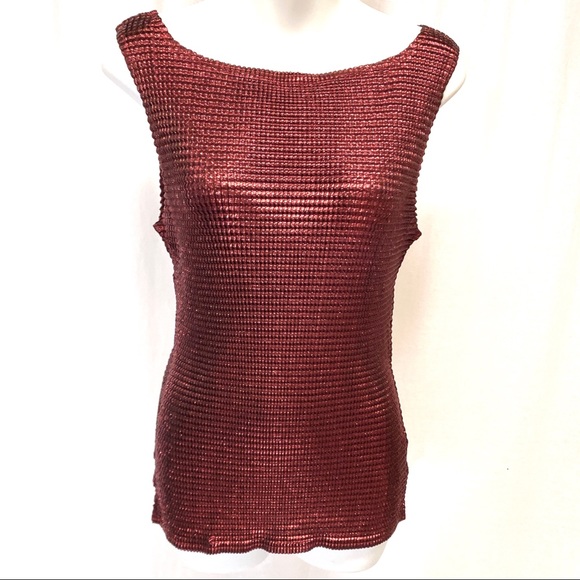 Kisca by Komarov Stretchy Metallic Red Shell 2X - Picture 7 of 8